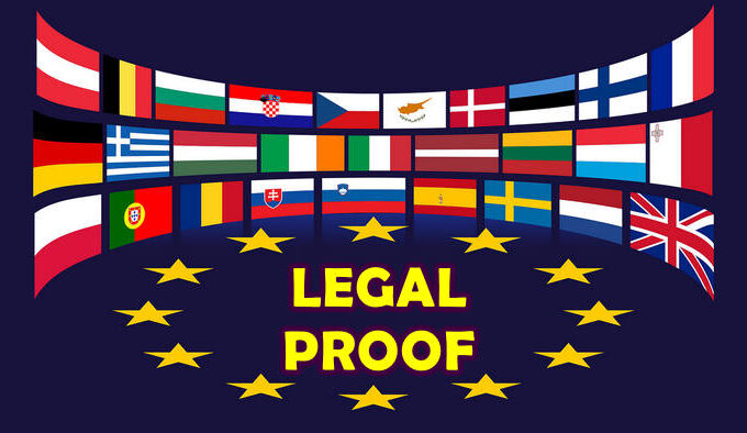 european legal proof verified copies