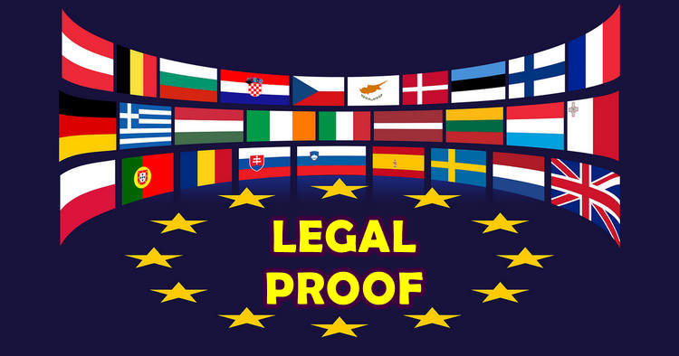 european legal proof verified copies